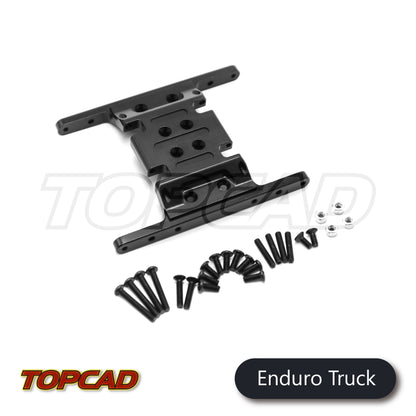 Topcad Alloy Gearbox Skid Plate for Enduro Truck [ASEN-05]