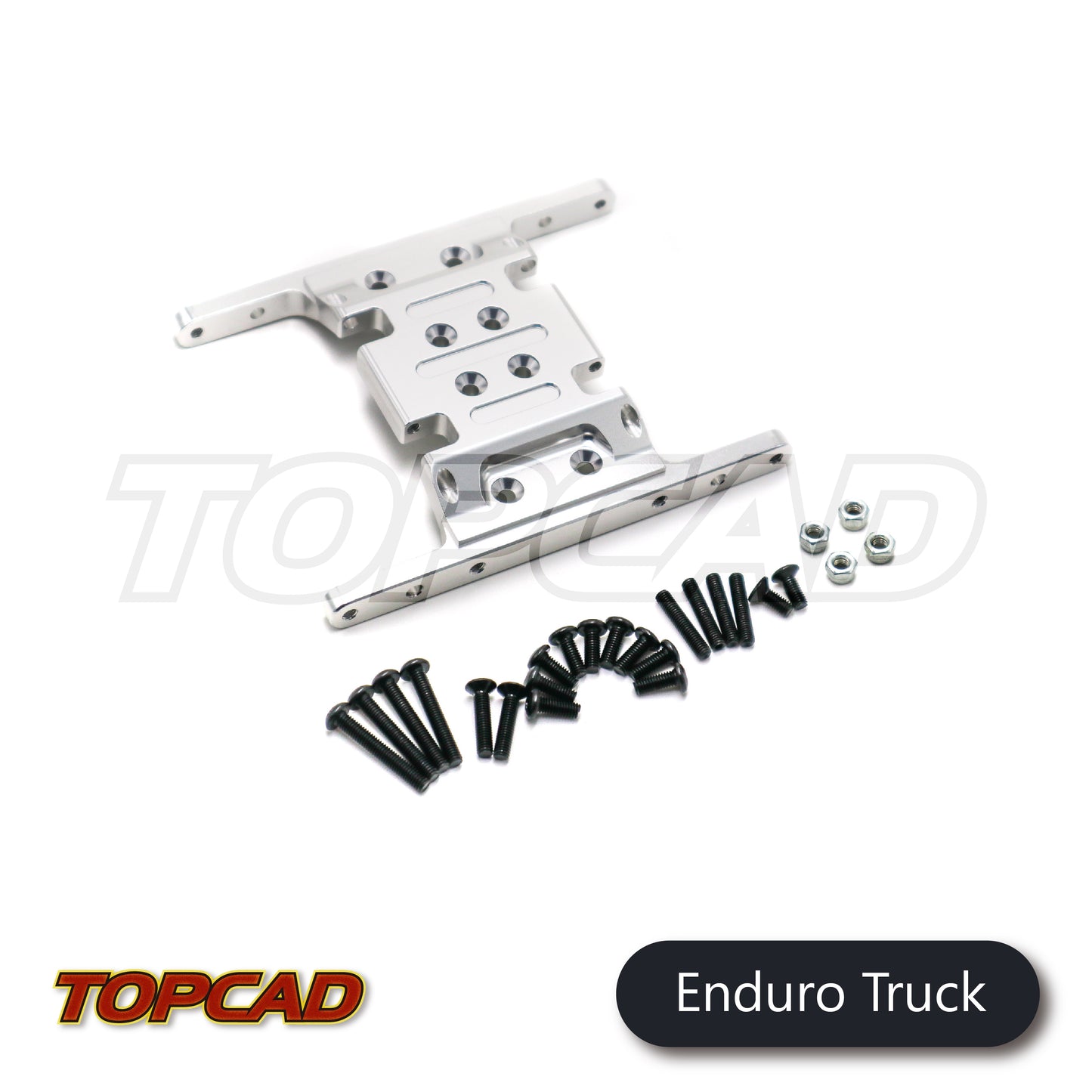 Topcad Alloy Gearbox Skid Plate for Enduro Truck [ASEN-05]