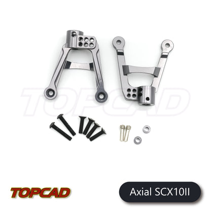 Topcad Alloy Rear Shock Mount Set for Axial SCX10 II [AXS2-12]