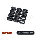 Topcad Alloy Chain Tension Adjuster Set for 1/4 Promoto-MX Motorcycle [LOMX-01]