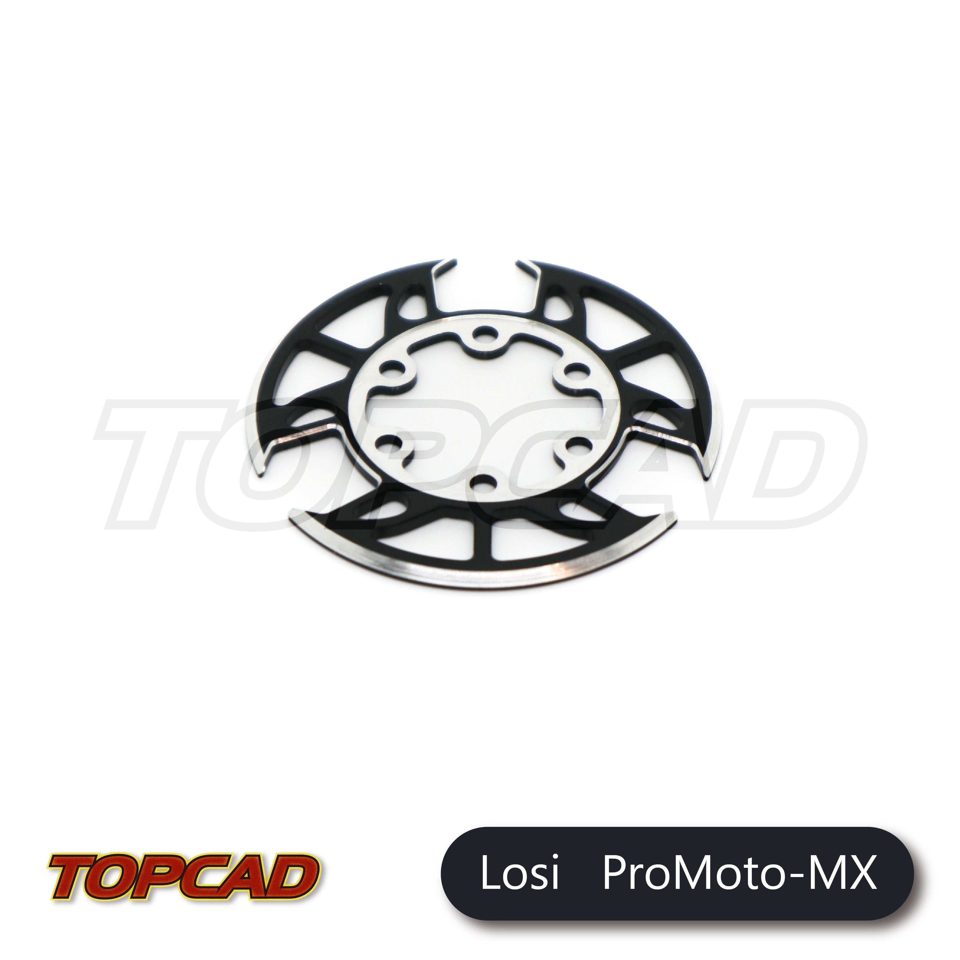 Topcad Alloy Rear Brake Disc for 1/4 Promoto-MX Motorcycle [LOMX-02]