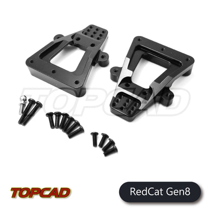 Topcad Alloy  Rear Shock Tower (2) for Redcat Gen8 [RCG8-11]