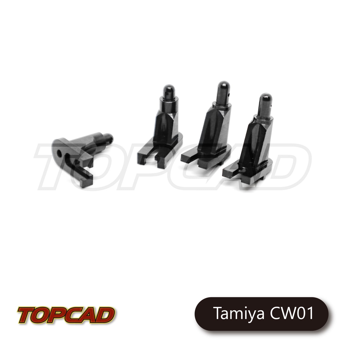 Topcad Alloy Front/Rear Body Mount for Midnight Pumpkin 58365/58547 [TACW-07]