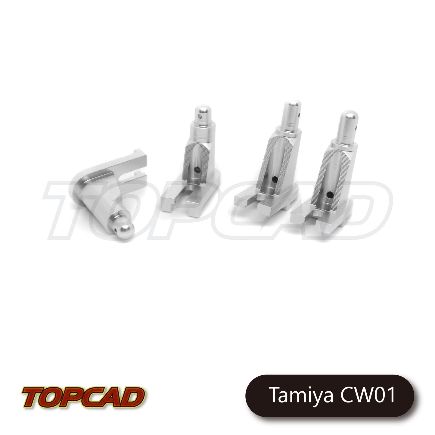 Topcad Alloy Front/Rear Body Mount for Midnight Pumpkin 58365/58547 [TACW-07]