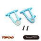 Topcad Alloy Front Lower Suspension Arm (2) for TT01 [TAT1-04]