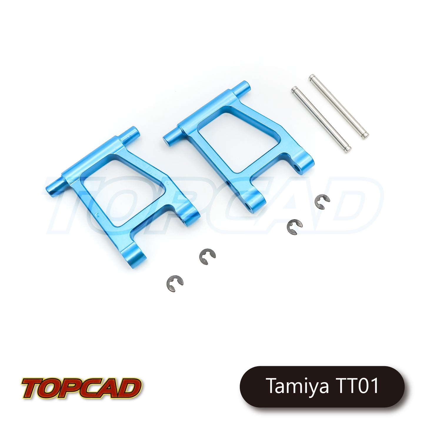 Topcad  Alloy Rear Lower Suspension Arm set for TT01 [TA1T-06]