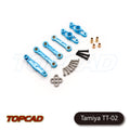Topcad Aluminum Centre Steering Set for Tamiya TT02 [TAT2-14]