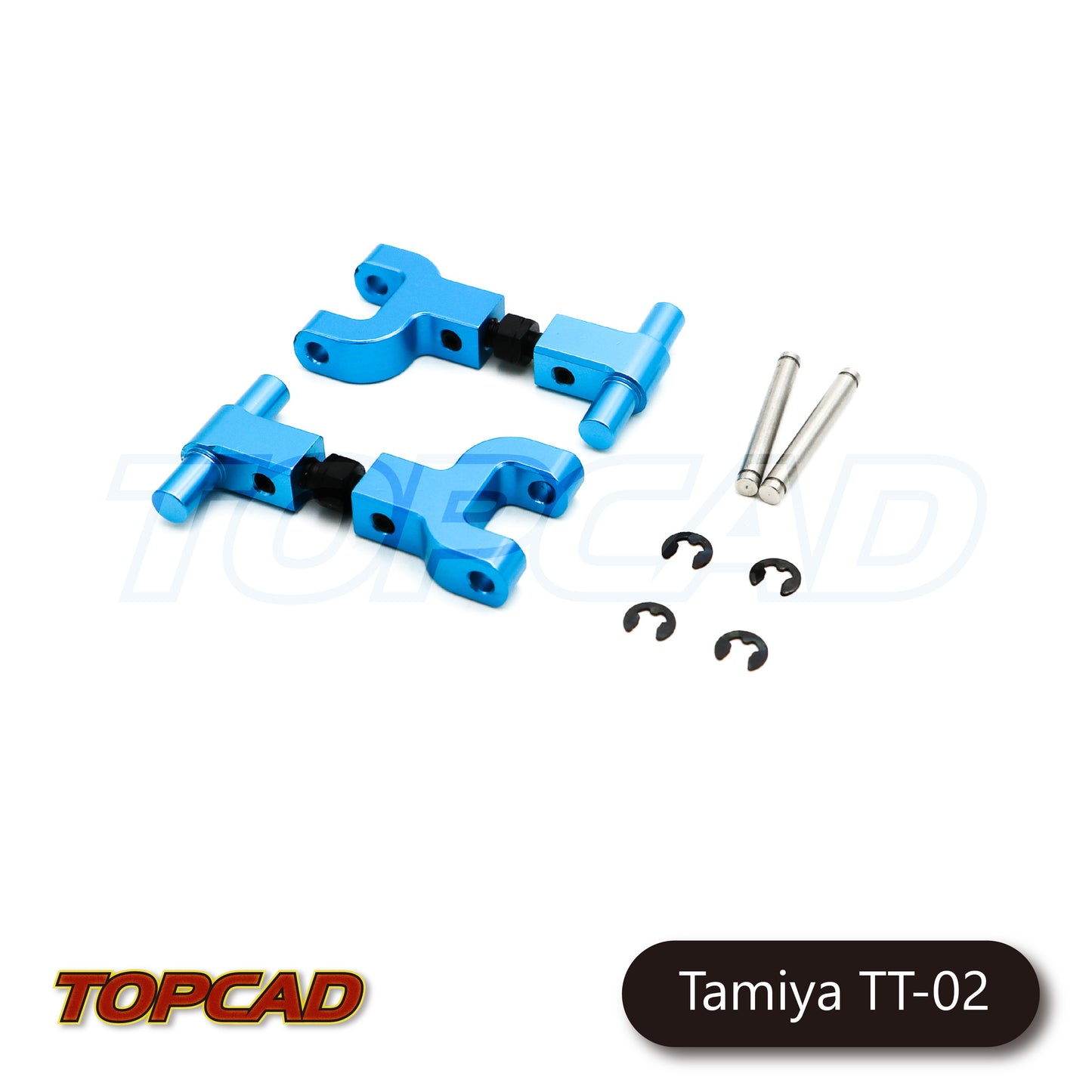 Topcad Alloy Adjustable Rear upper arm (2) for Tamiya TT02 [TAT2-18]