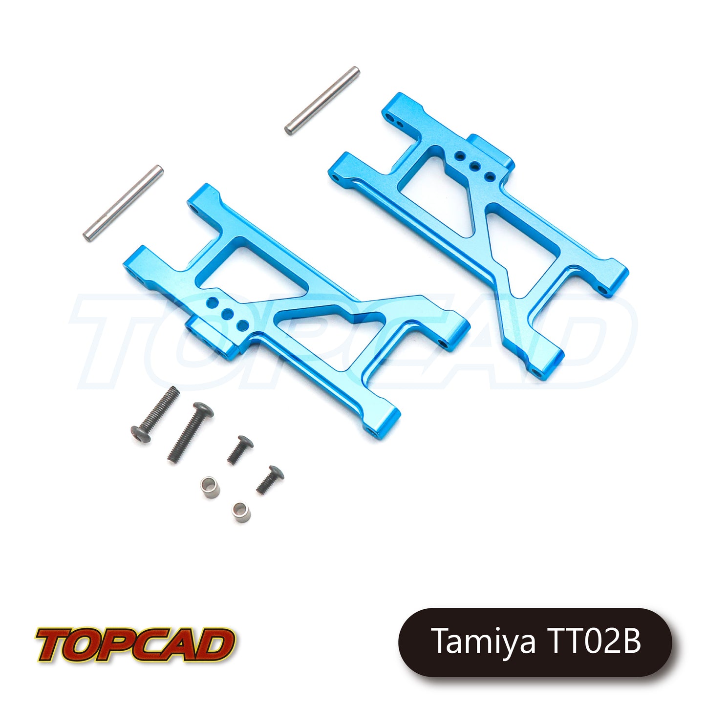 Topcad  Alloy Rear Lower Suspension Arm set for TT02B [TAT2-55]