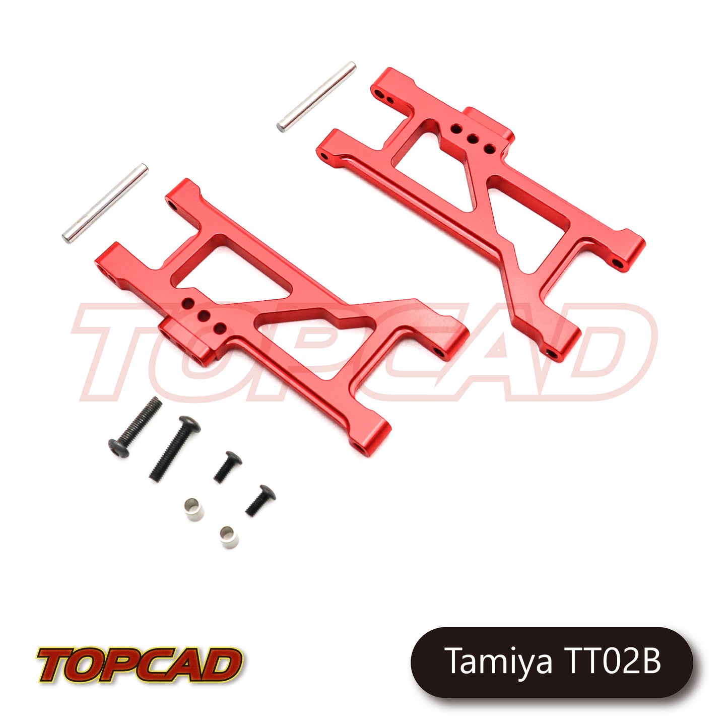 Topcad  Alloy Rear Lower Suspension Arm set for TT02B [TAT2-55]