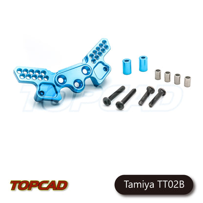 Topcad Alloy Front Multi Angle Shock Mount for TT02B [TAT2-56]