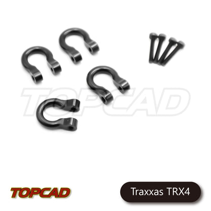 Topcad Alloy Shackles (4) for 1/10 Traxxas TRX-4 [TRX4-01]