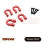 Topcad Alloy Shackles (4) for 1/10 Traxxas TRX-4 [TRX4-01]