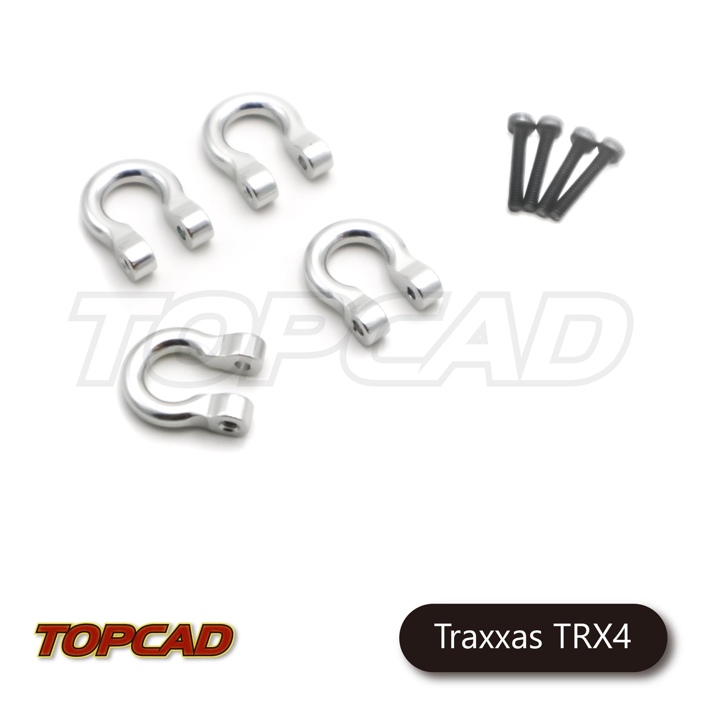 Topcad Alloy Shackles (4) for 1/10 Traxxas TRX-4 [TRX4-01]