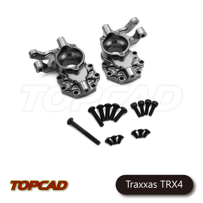 Topcad Alloy Front Steering Knuckles (2) for 1/10 Traxxas TRX-4 [TRX4-14]