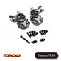 Topcad Alloy Front Steering Knuckles (2) for 1/10 Traxxas TRX-4 [TRX4-14]